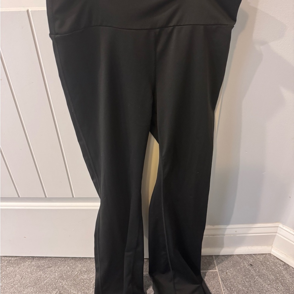 Black Flared Leggings